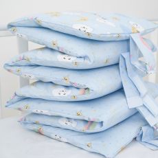 Постельный комплект 6 эл. Twins Sky 4060-TS-04, blue